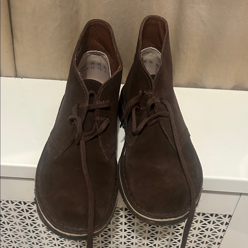 Clarks Women’s Dark Brown Ankle Boots